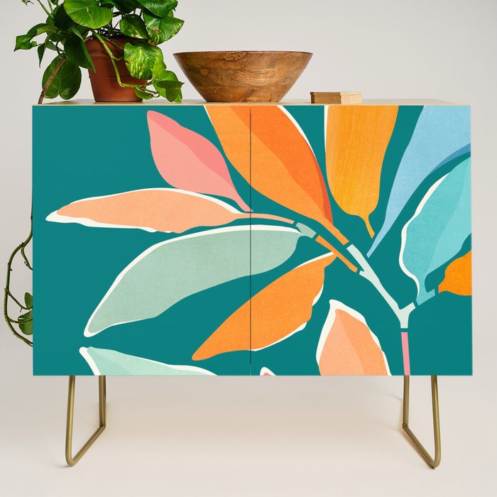 Magical Forest at Midnight Credenza Gallery Image 1
