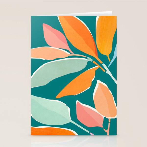 Magical Forest at Midnight Stationery Card Gallery Image 1