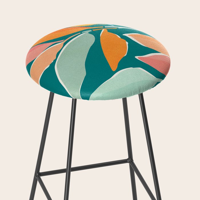 Magical Forest at Midnight Stool Gallery Image 2