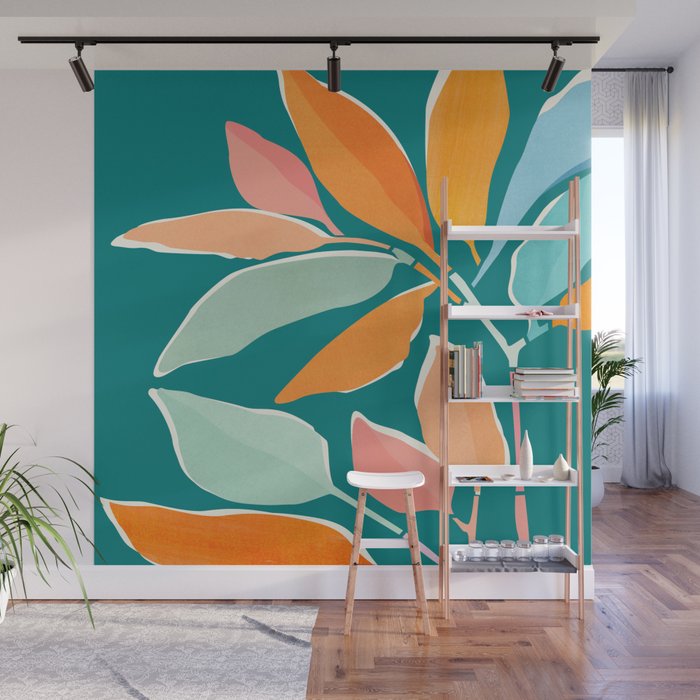 Magical Forest at Midnight Wall Mural Gallery Image 1