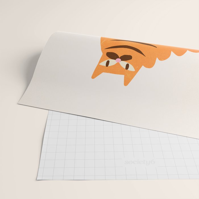 Pop Cats 01: Modern Pop Art Wrapping Paper Gallery Image 2