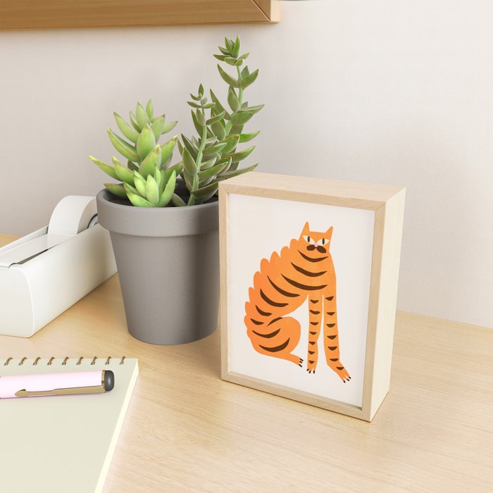 Pop Cats 01: Modern Pop Art Mini Art Print Gallery Image 2