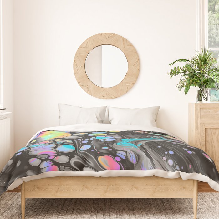HALLWAYS SCENES FOR THINGS TO REGRET Duvet Cover Gallery Image 3
