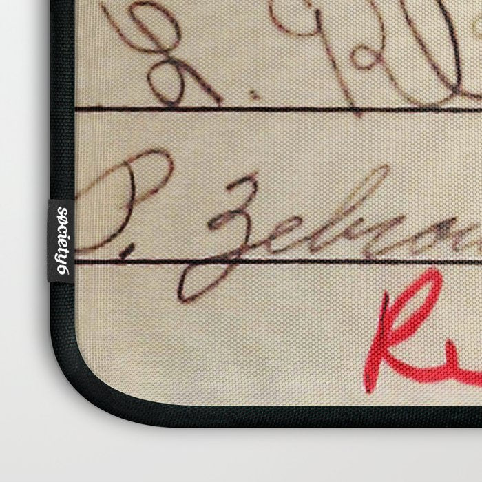 Library Card 23322 Laptop Sleeve Gallery Image 3