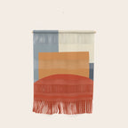 Bauhaus Reflection Number 1 - Navy Colors  Wall Hanging Gallery Image 1