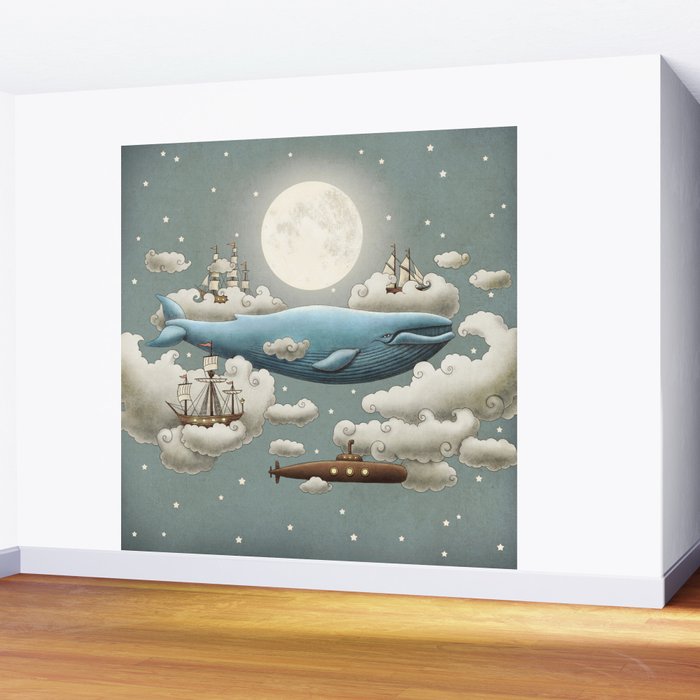 Ocean Meets Sky Wall Mural Gallery Image 2