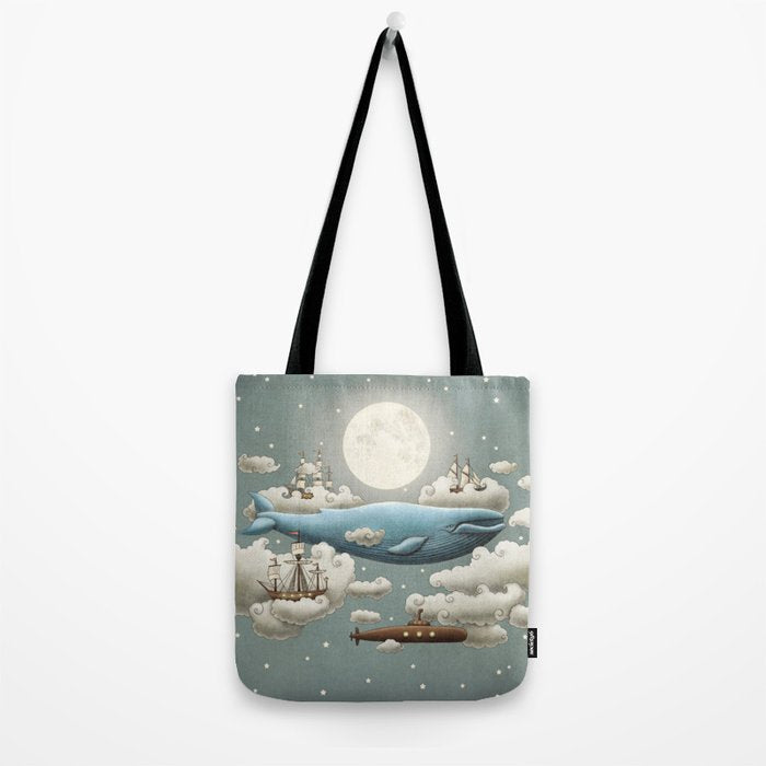 Ocean Meets Sky Tote Bag Gallery Image 2