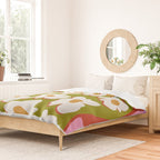 70's retro Bloom Duvet Cover Gallery Image 2