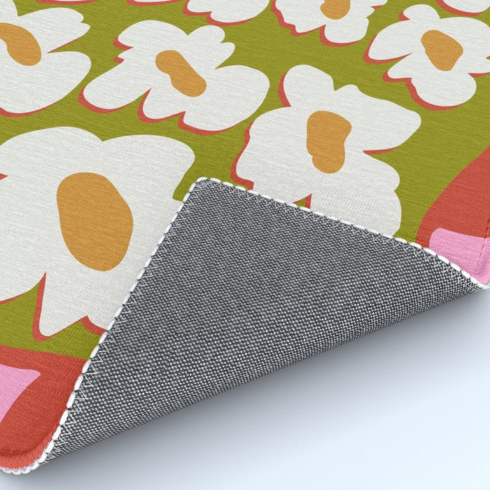 70's retro Bloom Rug Gallery Image 4