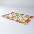 70's retro Bloom Rug Gallery Image 3