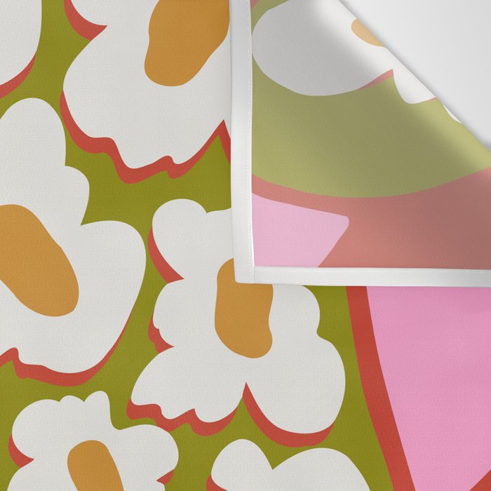 70's retro Bloom Wall Tapestry Gallery Image 3