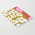 70's retro Bloom Notebook Gallery Image 2