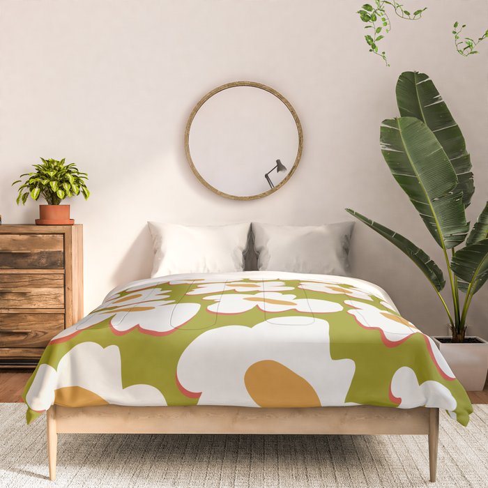 70's retro Bloom Comforter Gallery Image 3