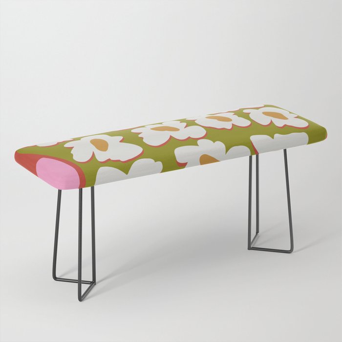 70's retro Bloom Bench Gallery Image 1