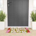70's retro Bloom Welcome Mat Gallery Image 3