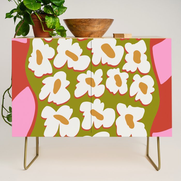 70's retro Bloom Credenza Gallery Image 1