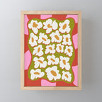 70's retro Bloom Mini Art Print Gallery Image 1