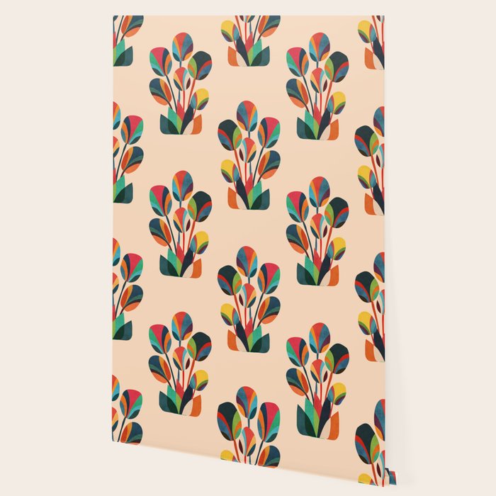 Ikebana - Geometric flower Wallpaper Gallery Image 2