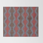 Blue Vines Throw Blanket Gallery Image 2