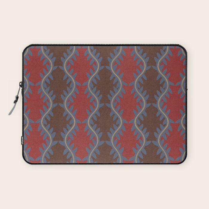 Blue Vines Laptop Sleeve Gallery Image 1