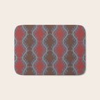 Blue Vines Bath Mat Gallery Image 1