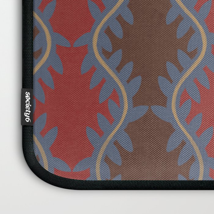 Blue Vines Laptop Sleeve Gallery Image 3