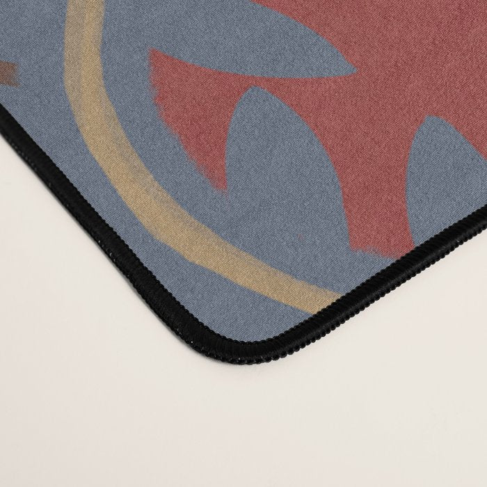Blue Vines Desk Mat Gallery Image 4