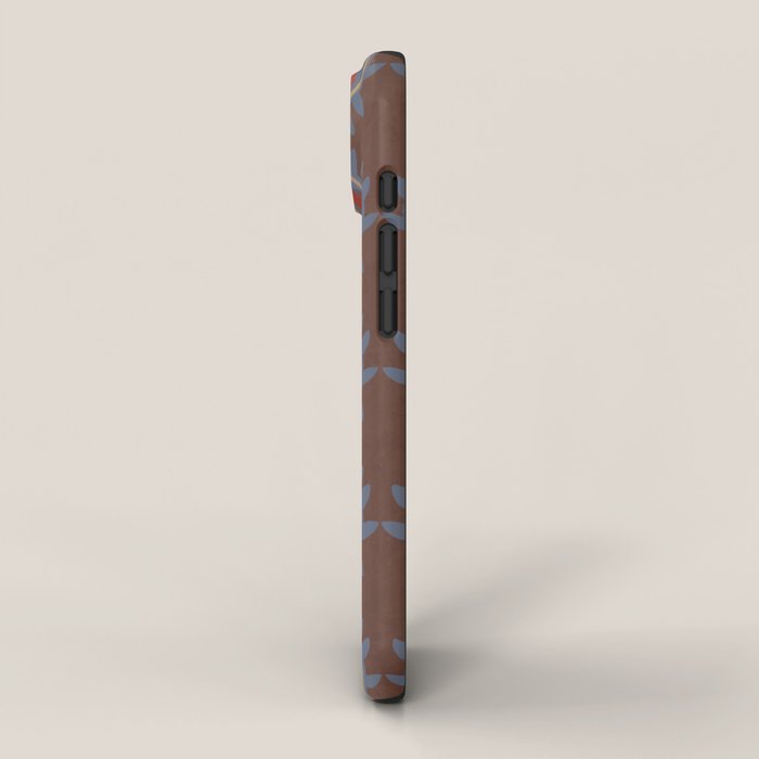 Blue Vines iPhone Case Gallery Image 2