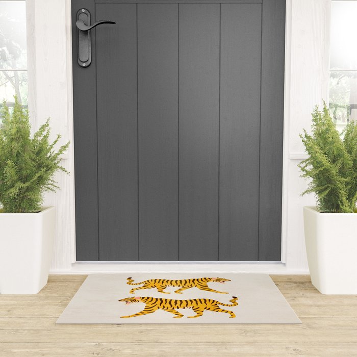 Fierce: Golden Tiger Edition Welcome Mat Gallery Image 3