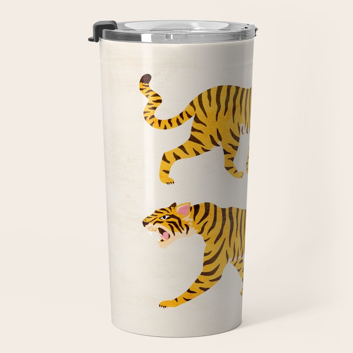 Fierce: Golden Tiger Edition Travel Mug Gallery Image 3