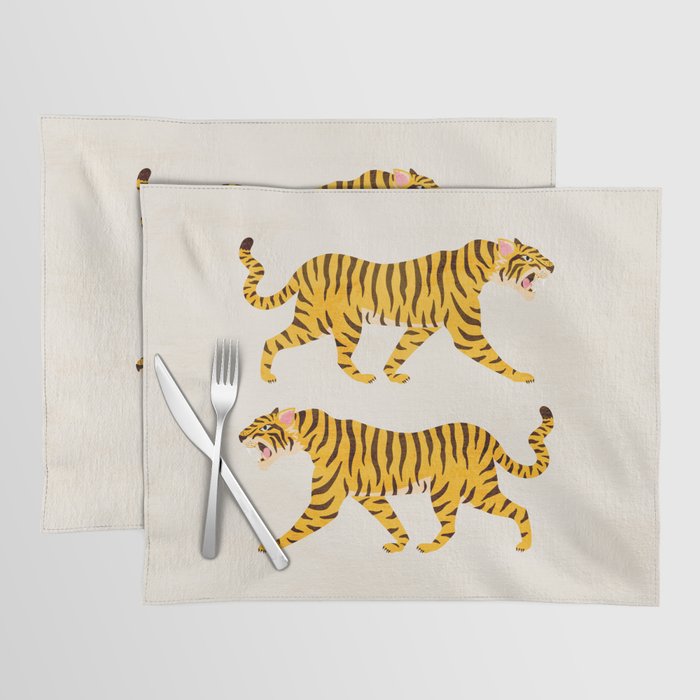 Fierce: Golden Tiger Edition Placemat Gallery Image 1