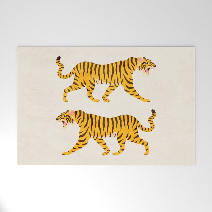 Fierce: Golden Tiger Edition Welcome Mat Gallery Image 1