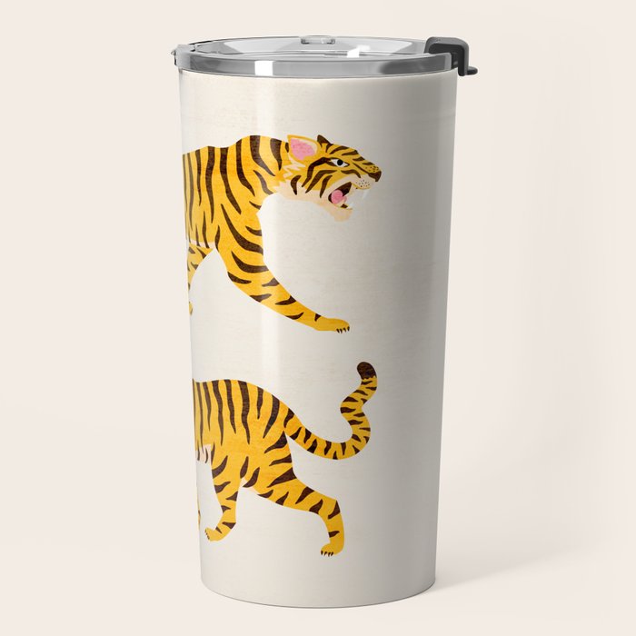 Fierce: Golden Tiger Edition Travel Mug Gallery Image 2