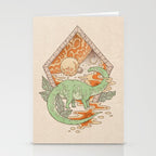 Aeon Archway: Apatosaurus | Dinosaur Science Fiction Art Stationery Card Gallery Image 2