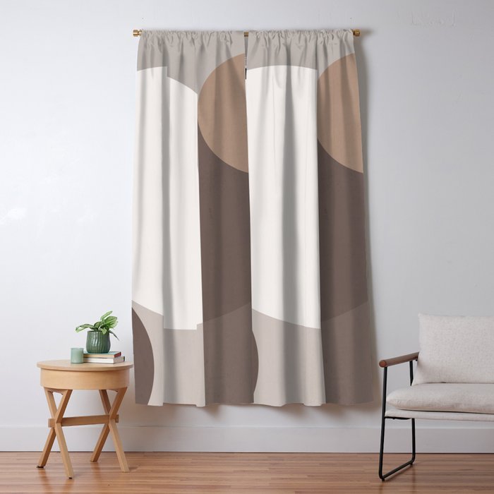 abstract minimal #3 Window Curtain Gallery Image 5