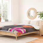 Black Panthers in Exotic Garden Duvet Cover Gallery Image 2