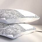 Cape Cod White Map Pillow Sham Gallery Image 3
