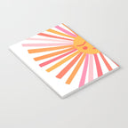 Retro Sunshine â Pink & Peach Notebook Gallery Image 3
