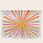 Retro Sunshine â Pink & Peach Wall Hanging Gallery Image 1