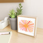 Retro Sunshine â Pink & Peach Mini Art Print Gallery Image 2