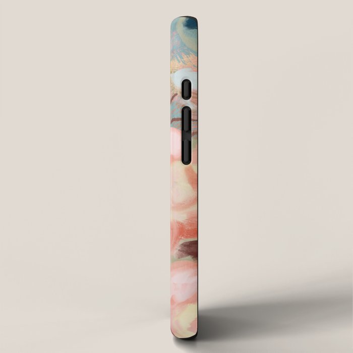 breakfast in my garden abstract art iPhone Case Gallery Image 2