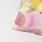 breakfast in my garden abstract art Pillow Sham Gallery Image 4