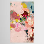 breakfast in my garden abstract art Tablecloth Gallery Image 2