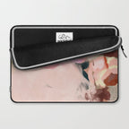 breakfast in my garden abstract art Laptop Sleeve Gallery Image 2