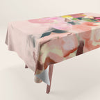 breakfast in my garden abstract art Tablecloth Gallery Image 1