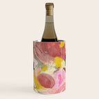 breakfast in my garden abstract art Wine Chiller Gallery Image 2