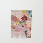 breakfast in my garden abstract art Wall Hanging Gallery Image 1