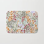 Spring flowery meadow 02 Bath Mat Gallery Image 1