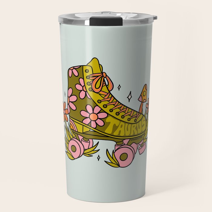 Taurus Roller Skate Travel Mug Gallery Image 1