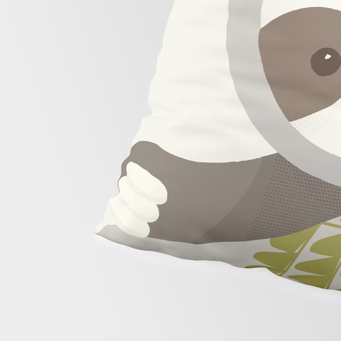 Whimsical Sloth Pillow Sham Gallery Image 4